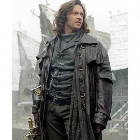 Vampire Duster Steampunk Van Helsing Gothic Leather Trench Coat