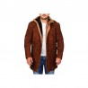 Longmire-Sheriff Walt Robert Taylor Longmire Suede Leather Coat Jacket