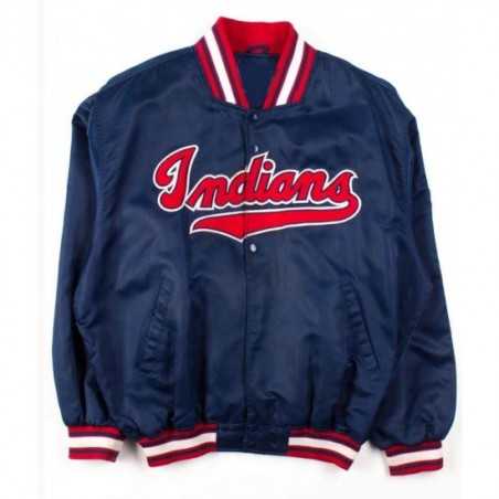 Men's Cleveland Indians Bomber Sports Jacket