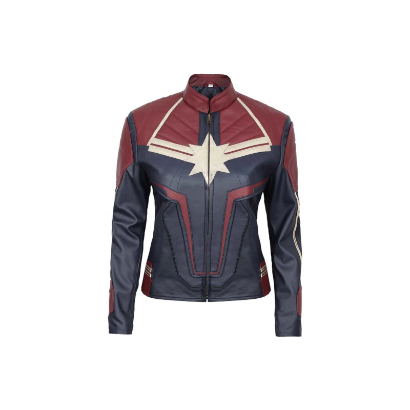 Carol Danvers Captain Marvel Leather Jacket