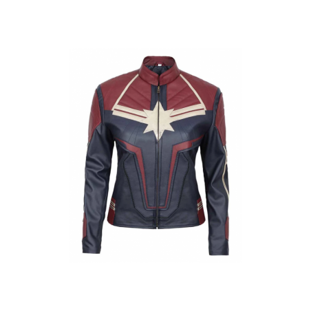 Carol Danvers Captain Marvel Leather Jacket