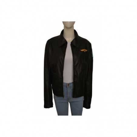 Kelly Mcgillis Top Gun Leather Jacket