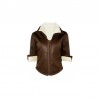 Overwatch Women Shearling Brown Tracer Jacket
