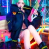 Cyberpunk 2077 Edgerunners Rebecca Cosplay Jacket - Image 6