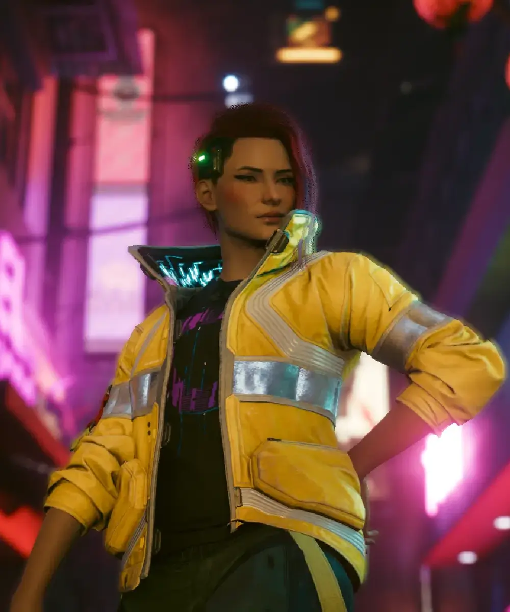 Cyberpunk Edgerunners Lucy Yellow Jacket