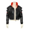 Cyberpunk 2077 Jackie Welles Bomber Leather Jacket - Image 3