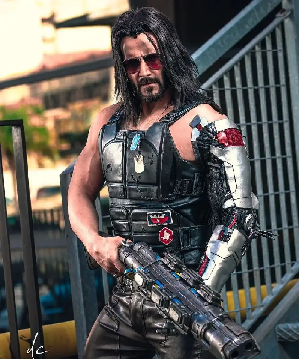 Cyberpunk 2077 Johnny Silverhand Leather Vest