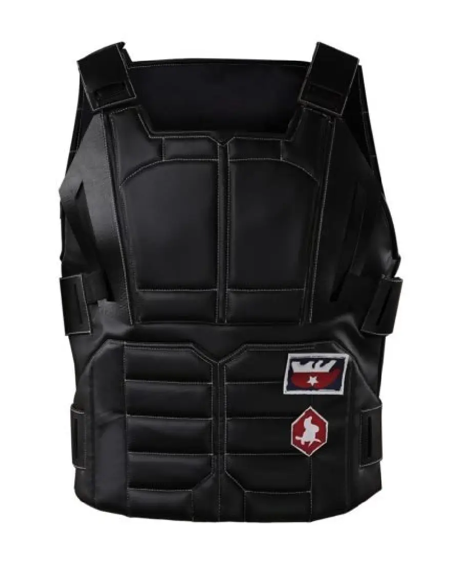 Cyberpunk 2077 Johnny Silverhand Leather Vest - Image 3