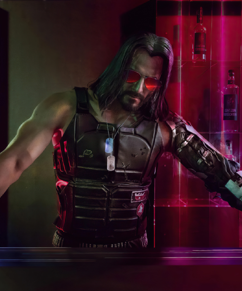 Cyberpunk 2077 Johnny Silverhand Leather Vest - Image 5