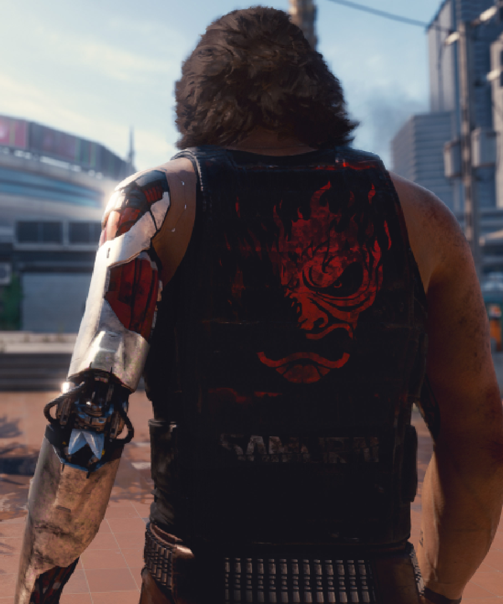 Cyberpunk 2077 Johnny Silverhand Leather Vest - Image 7