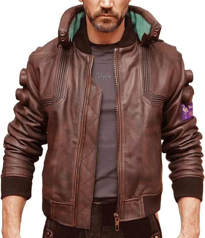 Alternative view of Video Game Cyberpunk 2077 Samurai Jacket