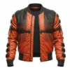 Cyberpunk 2077 Samurai Orange Bomber Jacket - Image 2