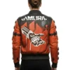 Cyberpunk 2077 Samurai Orange Bomber Jacket - Image 7