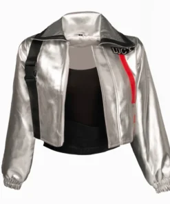 Alternative view of Cyberpunk 2077 Edgerunners Lucy Cosplay Jacket