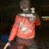 Cyberpunk 2077 Samurai Orange Bomber Jacket - Image 10