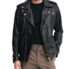 Dean Men's Black Leather Jacket