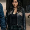 karen fukuhara biker jacket