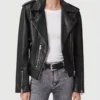 The Boys S03 Karen Fukuhara Black Leather Jacket - Image 2