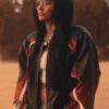 Kehlani Out The Window Black Leather Jacket - Image 4