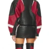 Kehlani Out The Window Black Leather Jacket - Image 3