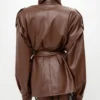 Lindsey Vonn Brown Jacket