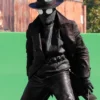 spider noir brown coat