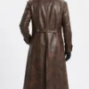 spider noir brown coat