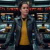 star trek strange new worlds grey leather jacket