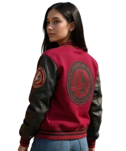 Alternative view of Star Trek Starfleet Academy Varsity Jacket