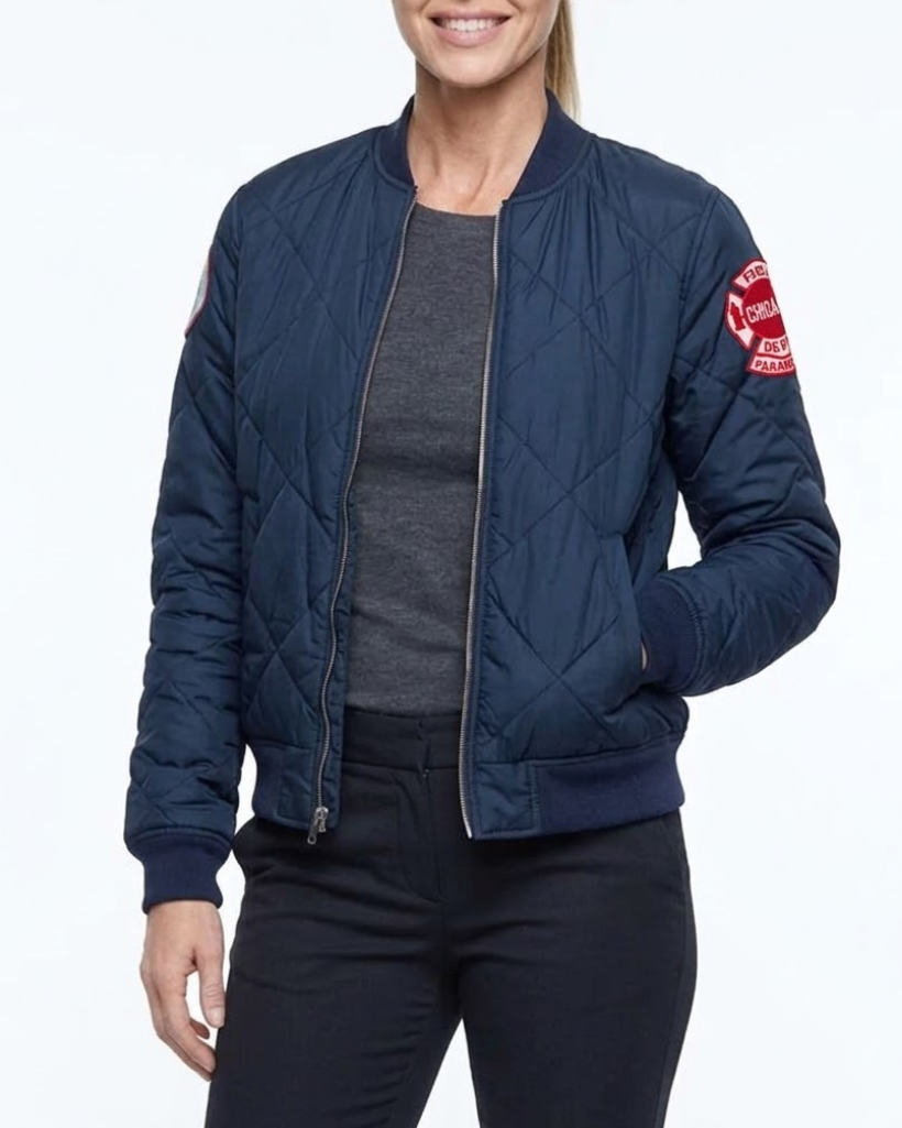 Alternative view of Chicago Med Jocelyn Hudon Jacket