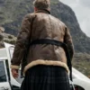 Men in Kilts Sam Heughan Shearling Jacket - Image 4