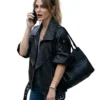 The Madison Beau Garrett Black Leather Jacket - Image 6