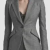 Yellowstone Season 5 Beth Dutton Grey Blazer - Image 2