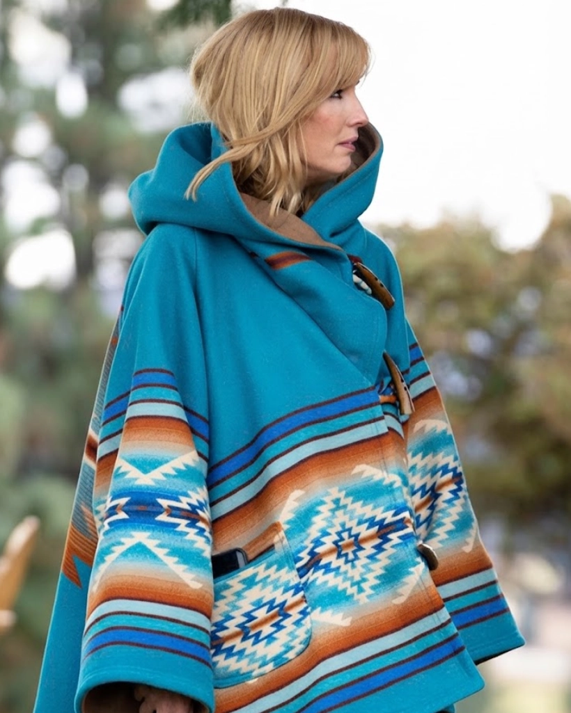 beth dutton blue coat