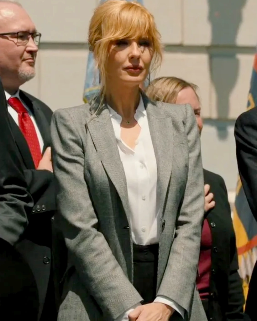 beth dutton grey blazer