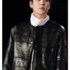 BTS The Come Back Live Suga Black Leather Jacket - Image 5