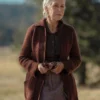 cara dutton brown coat