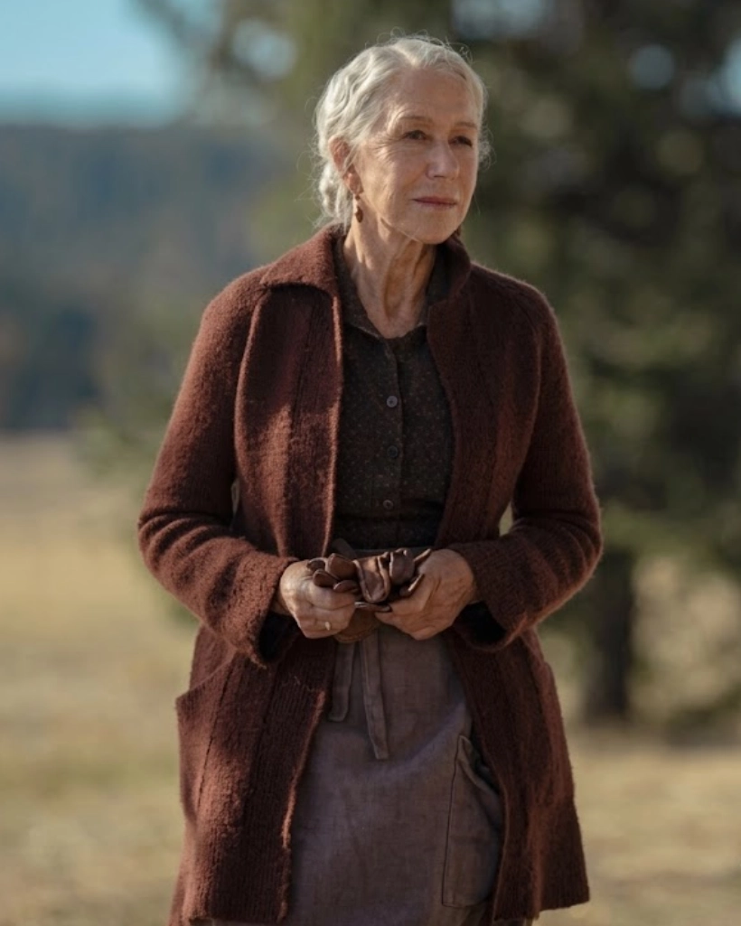 cara dutton brown coat