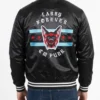 Larry Forever CM Punk Black Satin Jacket - Image 3