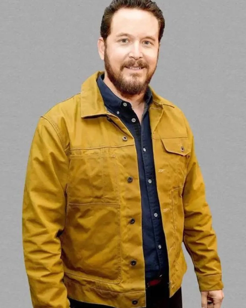 Yellowstone Premiere Cole Hauser Yellow Trucker Jacket