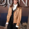 dahlia teller brown jacket