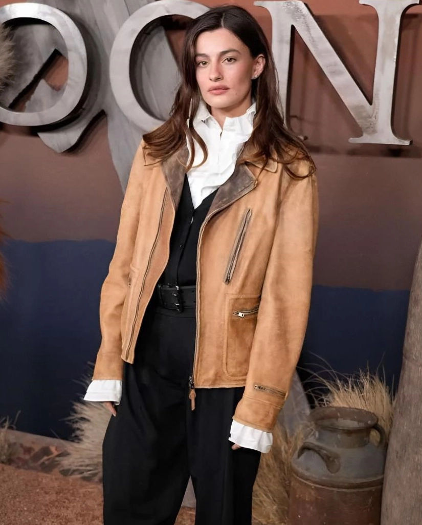 dahlia teller brown jacket