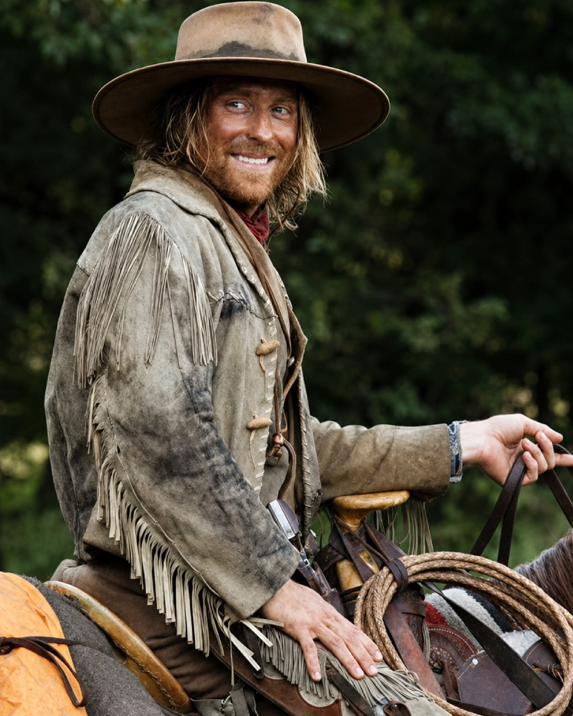ennis fringe leather jacket