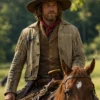 Yellowstone 1883 Ennis Fringe Brown Leather Jacket - Image 3
