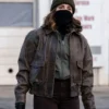 FBI Season 8 Juliana Aiden Martinez Brown Leather Jacket