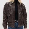 FBI Season 8 Juliana Aiden Martinez Brown Leather Jacket - Image 2