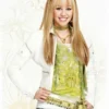 Hannah Montana White Cropped Leather Jacket - Image 4