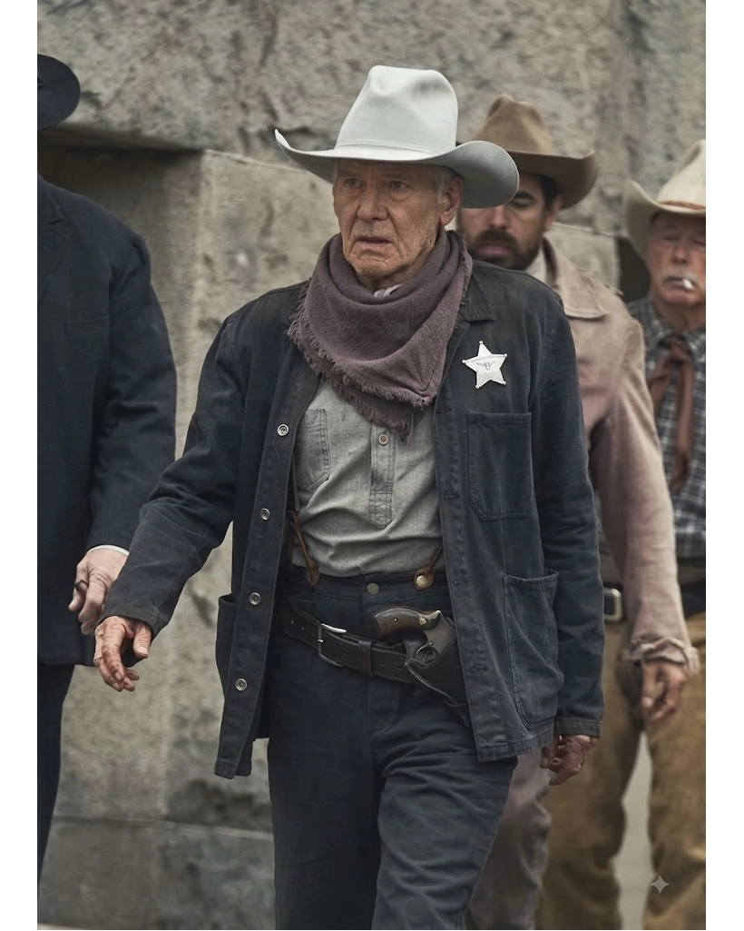 harrison ford black jacket