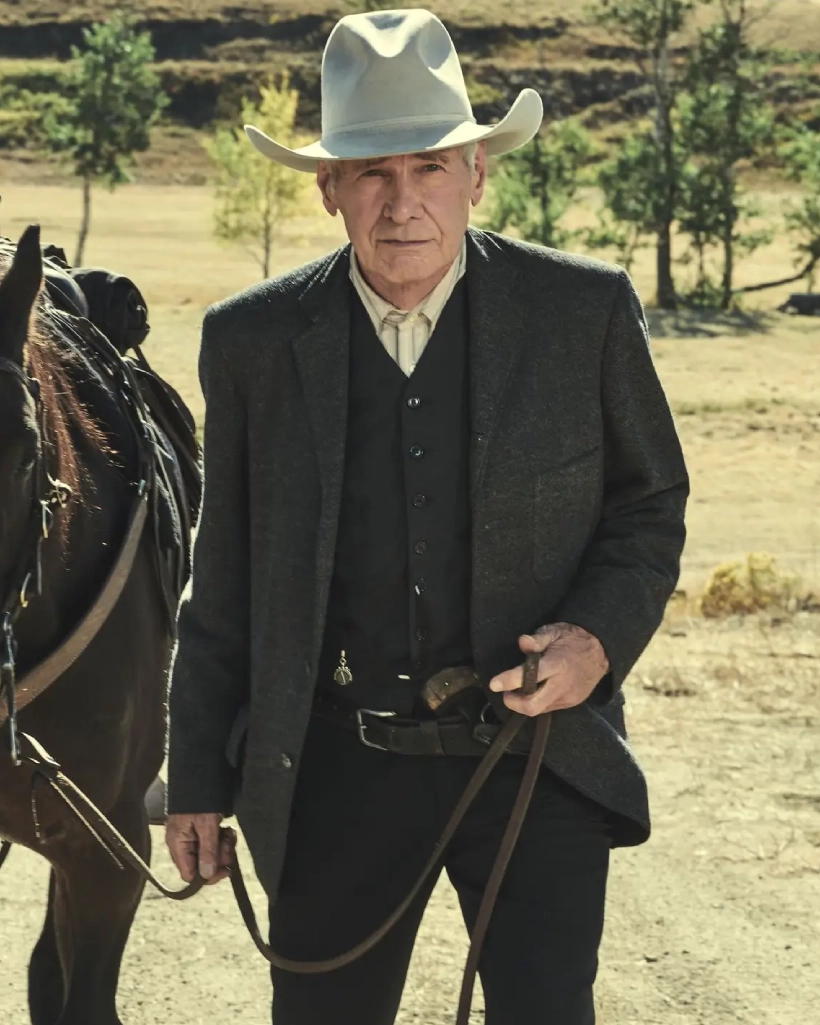 harrison ford wool blazer