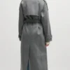 industry harper gray wool coat